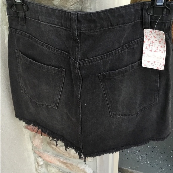 Nwt MINI SKIRT DENIM BY FREE PEOPLE - Picture 4 of 6